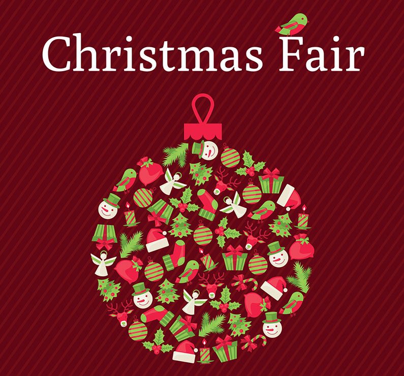 Don't forget it's our Christmas fair this Saturday (3rd Dec) between 11am-2pm. Santa will be visiting - Ho Ho Ho!