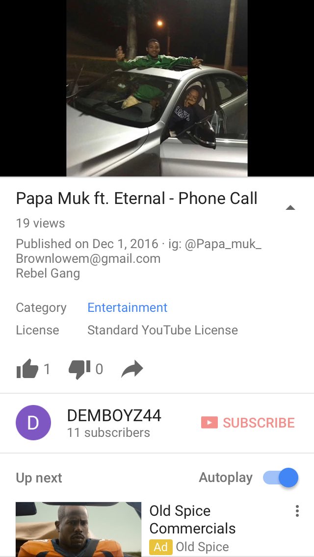 Papa muk ft. Eternal- Phone Call 🔥🔥💯 Rebel Gang ‼️‼️‼️ youtu.be/JArRlRt0XBs