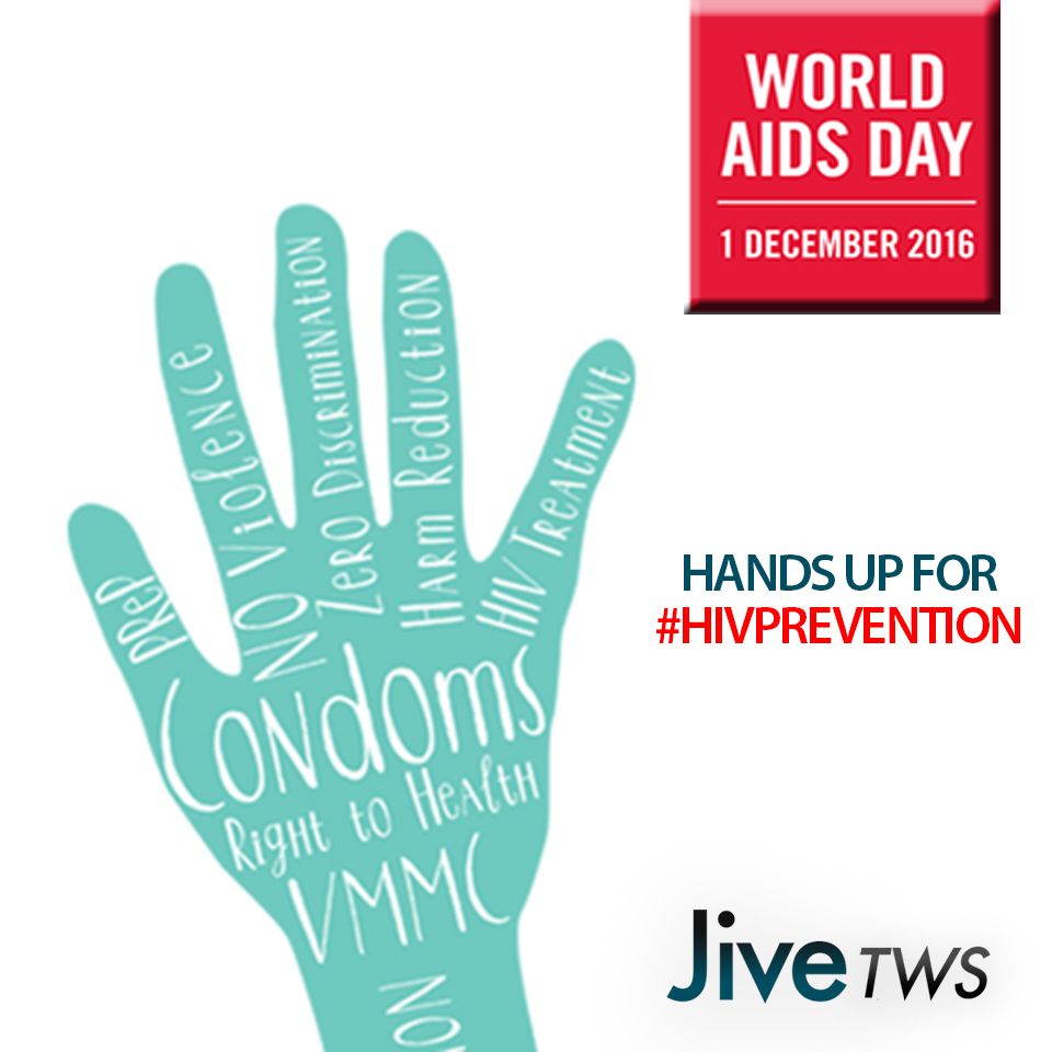 jive_tws's tweet photo. Spread the words. Prevent HIV. #WorldAidsDay #EndAids #HIVPrevention | https://t.co/hDVkRlVliu https://t.co/j8dky1GPzb