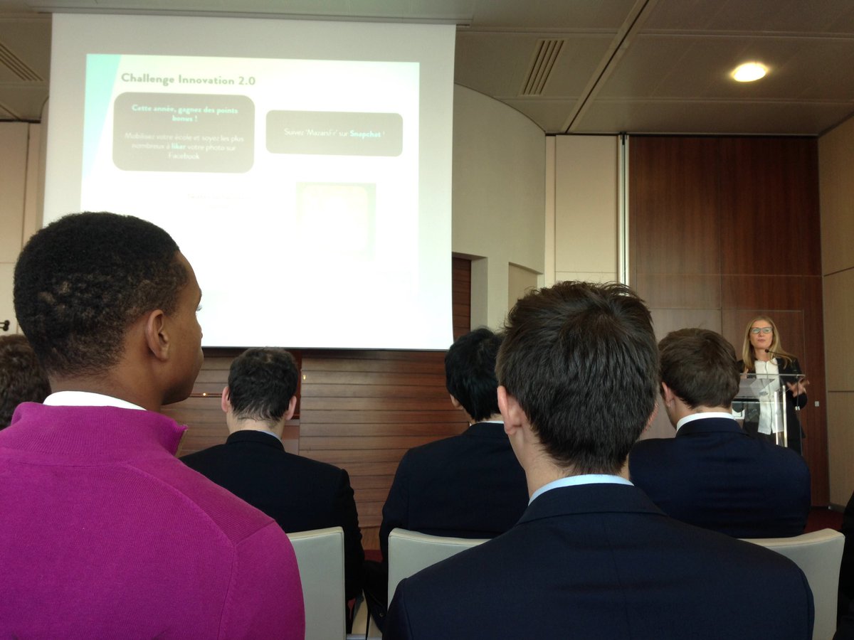 _NCV_'s tweet photo. Challenge Mazars Innovation : c'est parti !! #MazarsInnov @MazarsFrance @centralesupelec https://t.co/2Kn1qmwJlk