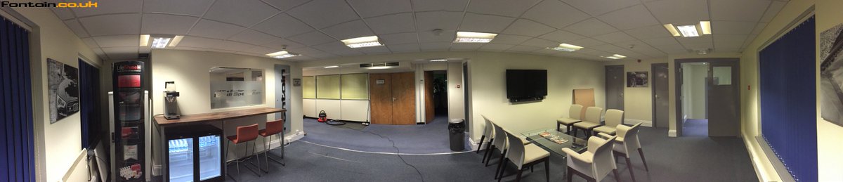 FontainMotors's tweet photo. New office coming along nicely now; just starting to feel like home! https://t.co/yK0uVI4Txr