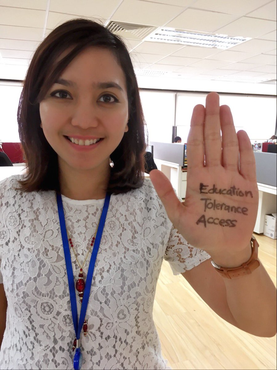 annisapnanda's tweet photo. @UReport_id with sex education, tolerance &amp; equal access we can prevent HIV #HIVprevention #SayaBerani https://t.co/gyCMvxkyEj