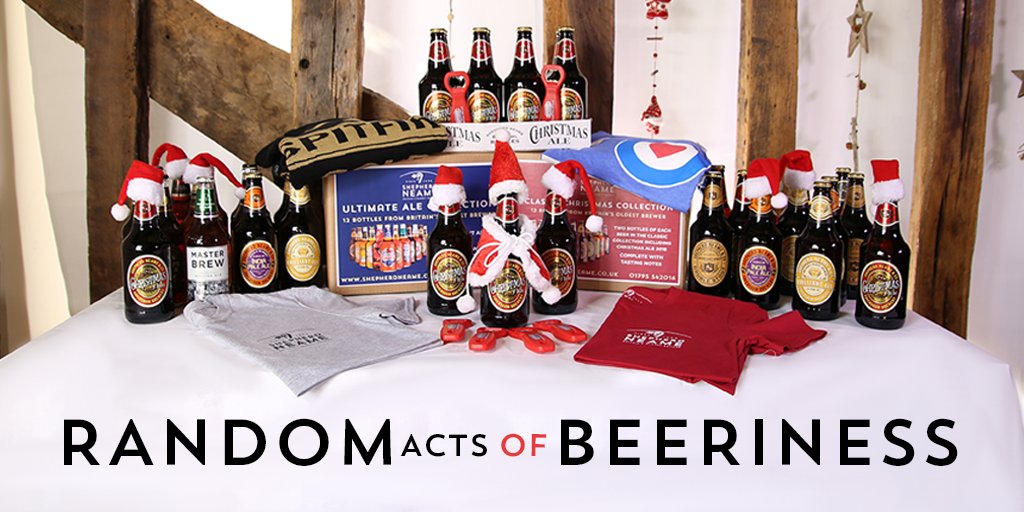 ShepherdNeame's tweet photo. We're giving away a prize every day until Christmas in our #RandomActsofBeeriness prize draw. Just sign up here https://t.co/GpB9Z6bMI8 https://t.co/WgY5jYwYSl