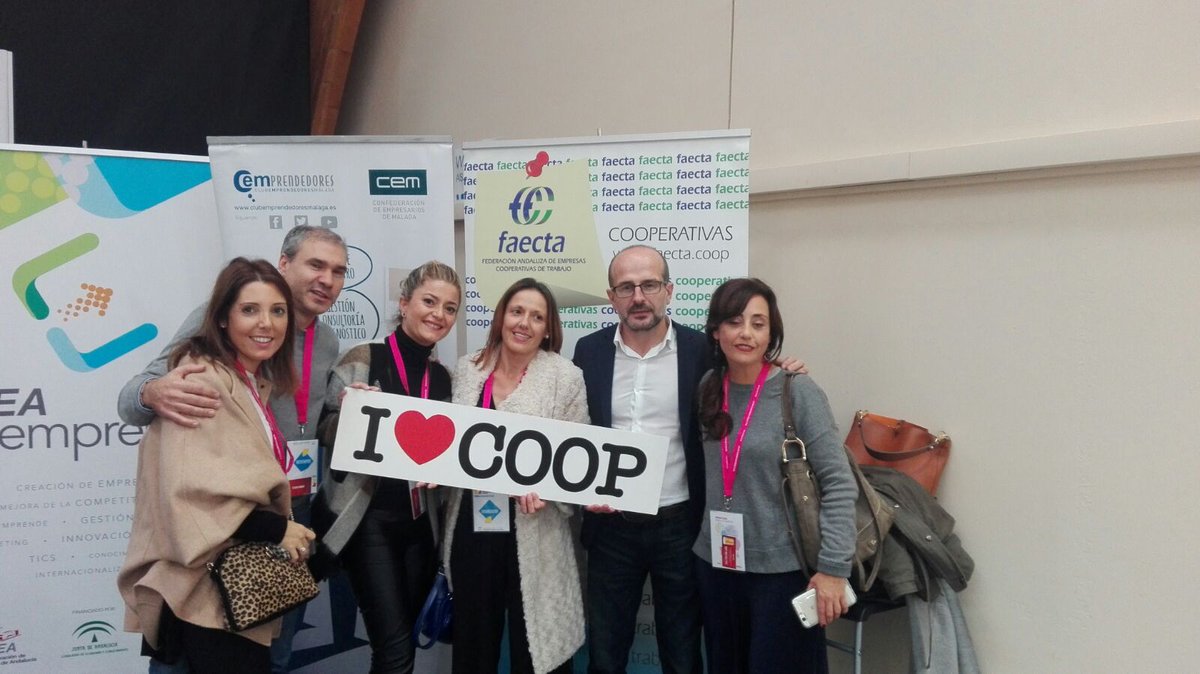 FAECTA_'s tweet photo. A por todas con el #cooperativismo I Love #coop https://t.co/Z0zjDvlNrC