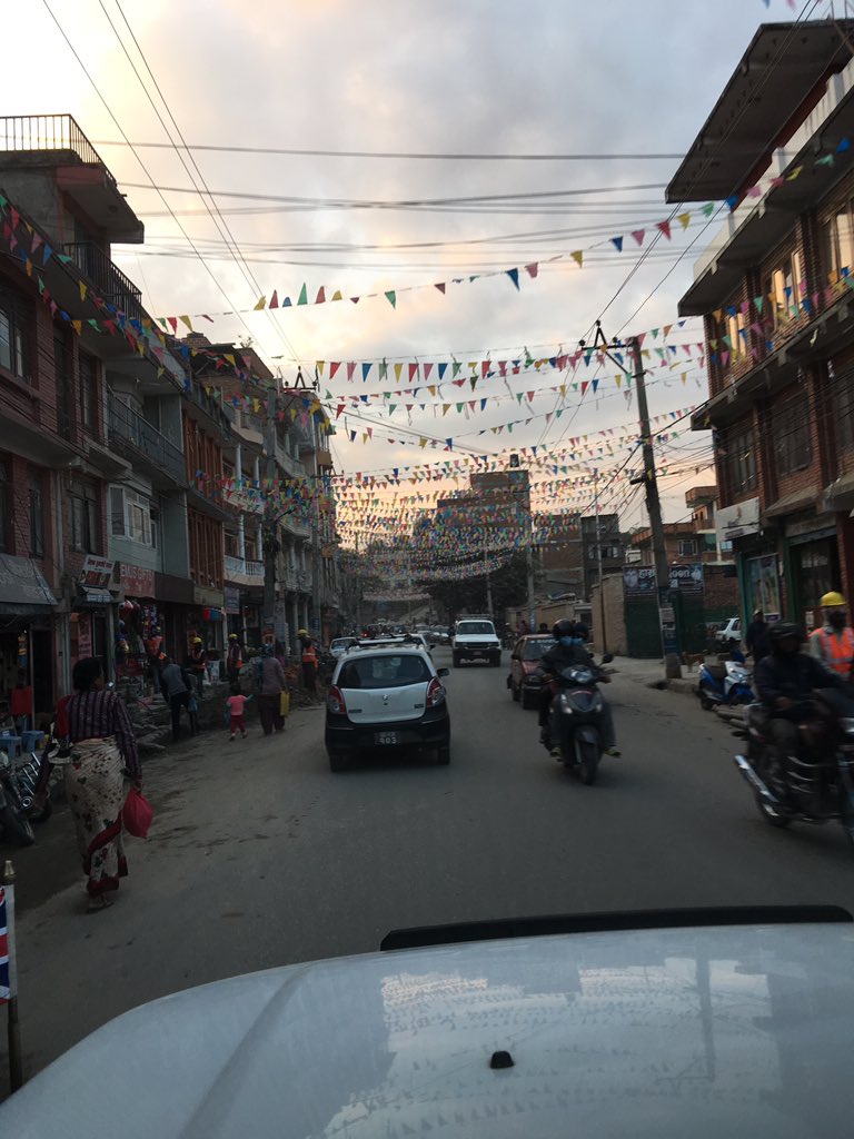 Great to be back in Nepal after 16 years absence. #VisitNepal #JaiQGE @qgeassoc @36_Engr_Regt