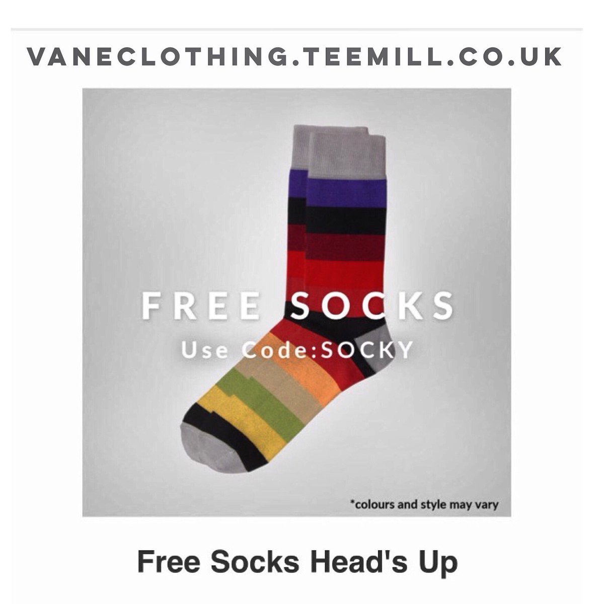 dare2bevane's tweet photo. https://t.co/AWDr9IkyAc #free #socks #winter #present #unisex #VANE #vaneclothing https://t.co/7YRwXZAVYR