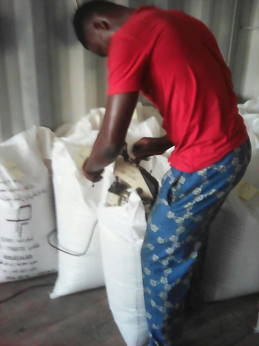 ConitheLimited's tweet image. This is how we roll! #SesameSeeds shipment being prepared!