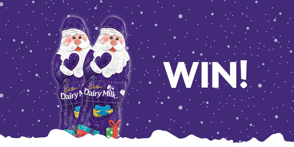 WIN a case of <a href="/CadburyUK/">Cadbury UK</a> Santas 🎅  RT + FOLLOW for your chance to win this chocolatey #Christmas treat. T&amp;Cs: bit.ly/2fvjFph