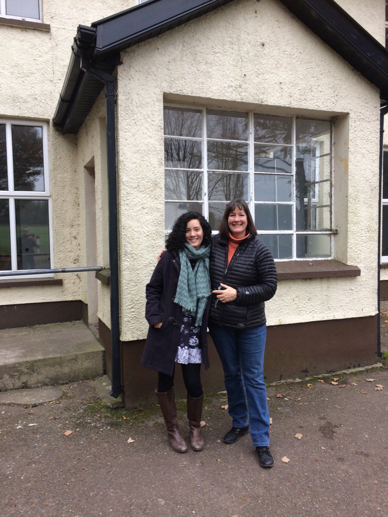 southernprovin1's tweet photo. Eileen and her daughter Christina Lang whose great Grandfather owned @kilcully House in the 1900s visited today. https://t.co/Vwsi976whu