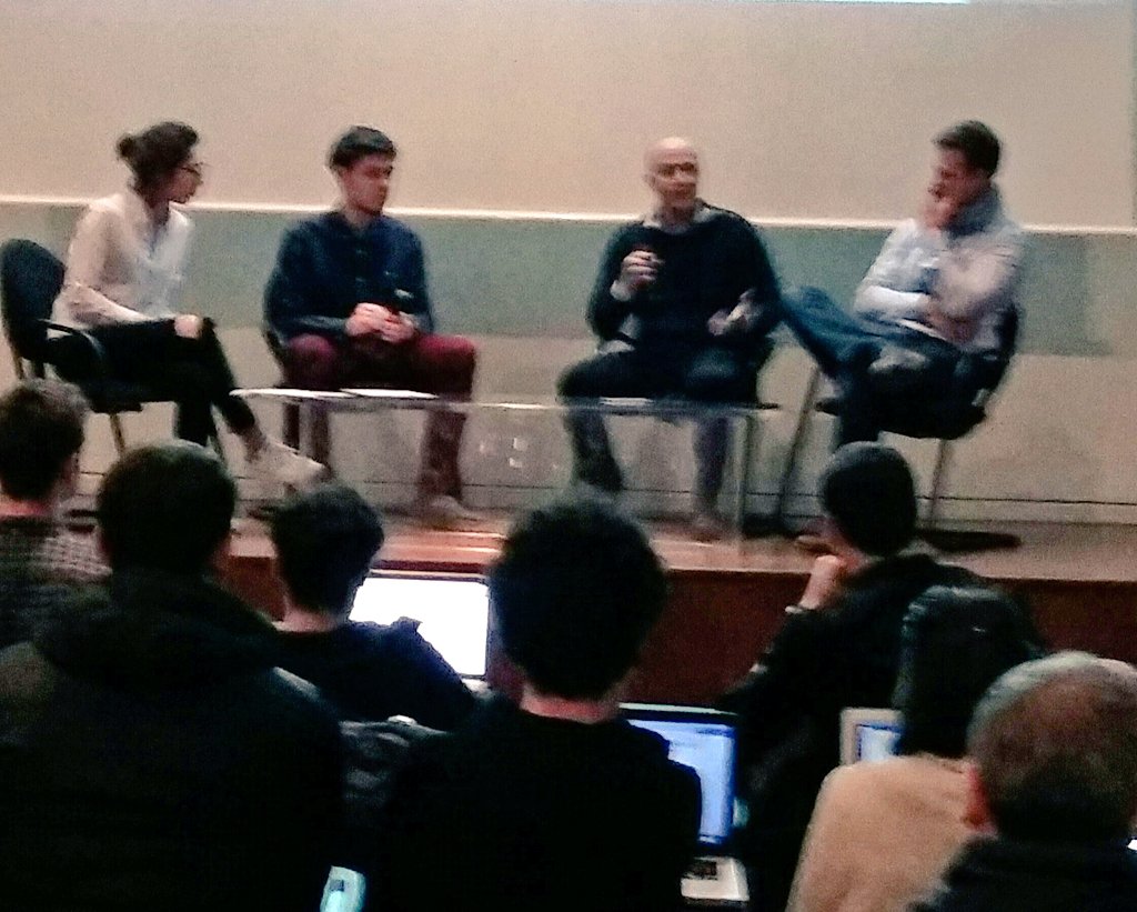 EstellePrusker's tweet photo. #Jeudimétier : les bachelors @audencia_com accueillent ce soir @ocouvreur @Castor_44 @F3PaysdelaLoire pour parler journalismeweb #PointWeb https://t.co/TO2D0r4wgu