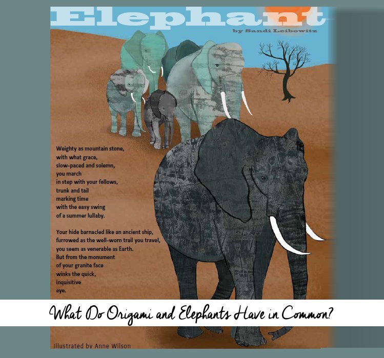 CricketMediaInc's tweet image. What Do Origami and Elephants Have in Common? bit.ly/2gDuC7Y @BronxZoo @96Elephants #ElephantOrigamiChallenge