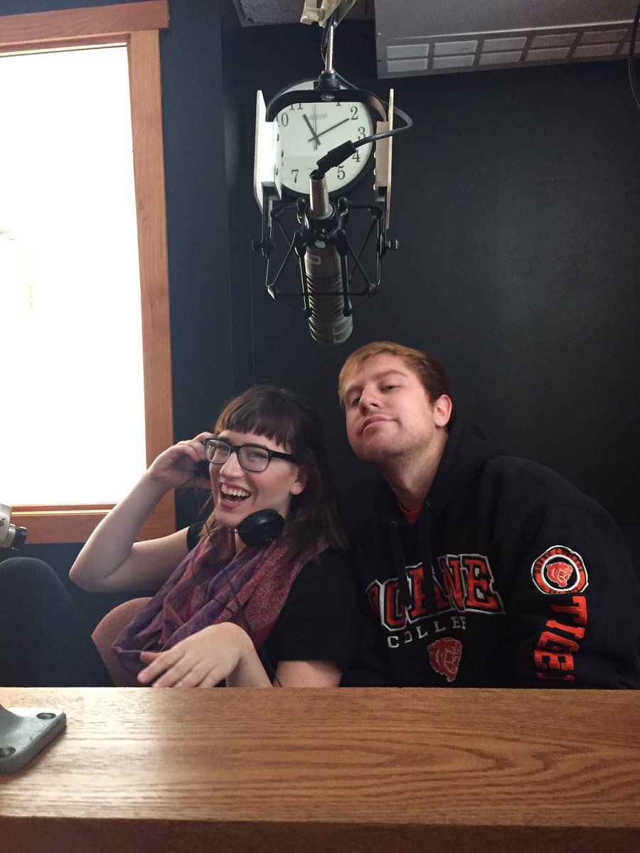 DiscJockeyCJ's tweet photo. @KDNE special guest @sarahanndepity for Opinions in 30! https://t.co/6M1sU5GjpQ