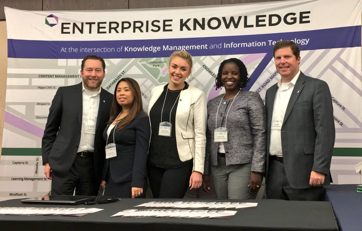 EKConsulting's tweet photo. EK is pleased to be teaming with @KMInstitute to present at the #KMShow.  #KM #search #taxonomy https://t.co/4VV86T24O0