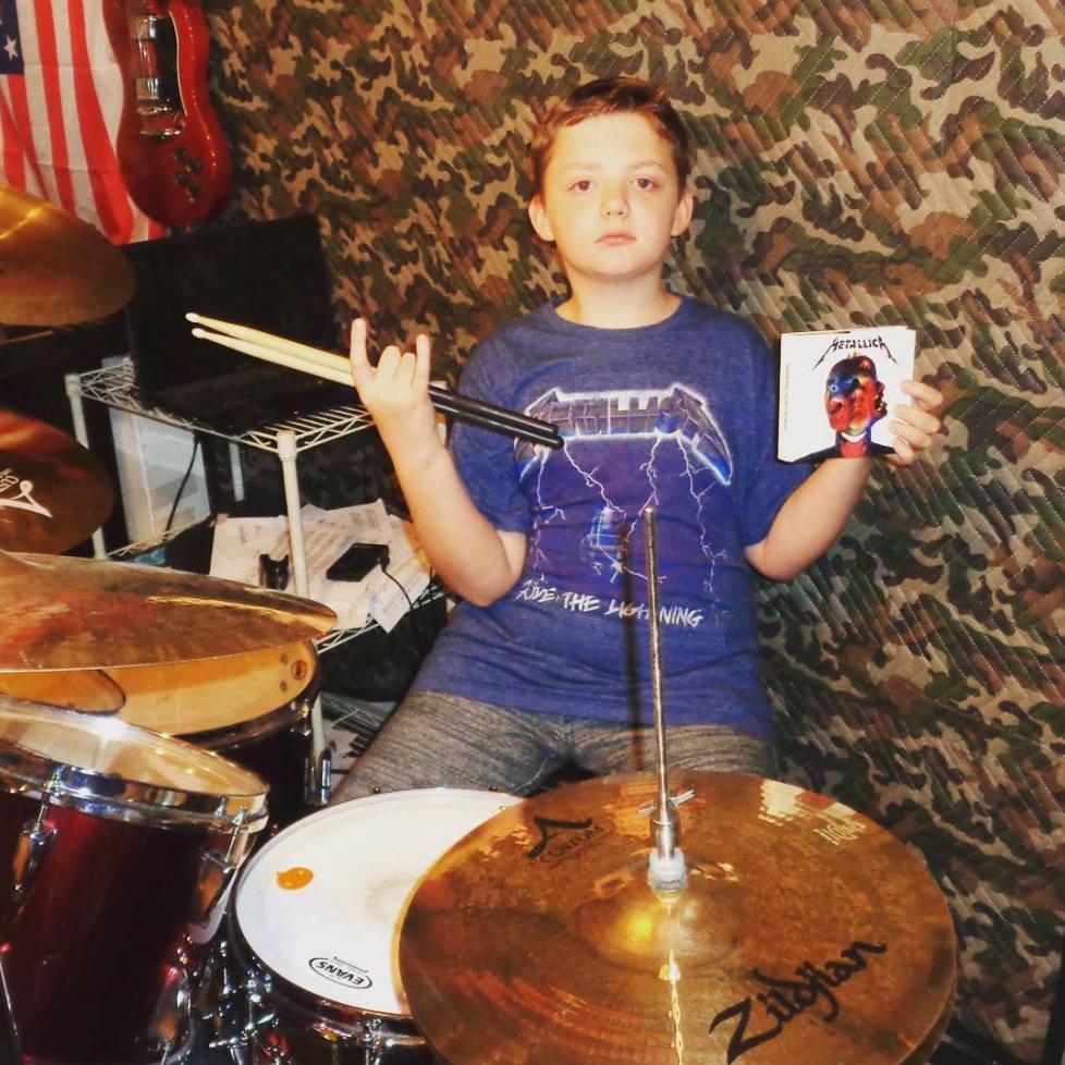 .<a href="/schoolofrockphl/">SchoolOfRockPhilly</a> drum student gets mention from legends <a href="/Metallica/">Metallica</a> after covering song off killer new album! abc7.com/entertainment/…