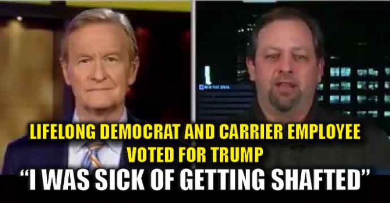 roycan79's tweet photo. HE SAW THE LIGHT --> Lifelong Dem &amp; Carrier Employee Voted For Trump Because He Was Tired Of Getting SHAFTED By Left https://t.co/wTUaX5yBiX https://t.co/Gb4wVT1oZr