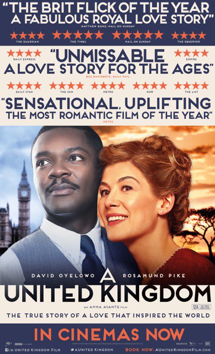 RT for a chance to win #AUnitedKingdom poster, DVD bundle &amp; The Colour Bar, the book behind the <a href="/DailyMailUK/">Mail+</a>'s "Brit Flick of the Year”