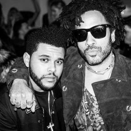 Mad fun last night  @lennykravitz <a href="/theweeknd/">Abel Tesfaye</a> <a href="/richieakiva/">Richie Akiva</a>  <a href="/sinasinner/">bokeh-lights</a> and all the beautiful #Angels #VictoriaSecret #AfterParty <a href="/larcparis/">L'ARC</a>