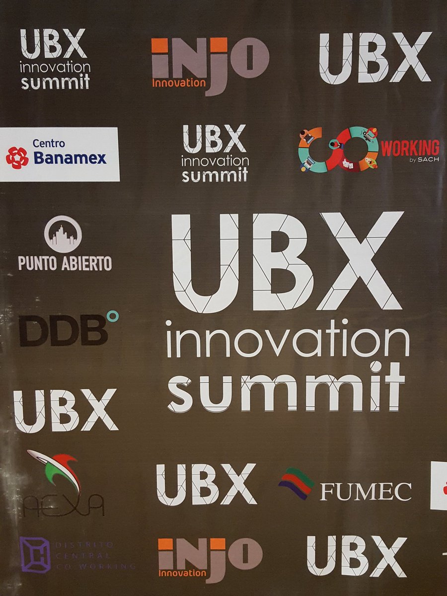 aexa_tv's tweet photo. @aexa_tv  Presente en @UBXSummit Gran foro de discusión sobre Innovación en los Negocios  @injoio #innovationsummit https://t.co/wuSrmMzyQE