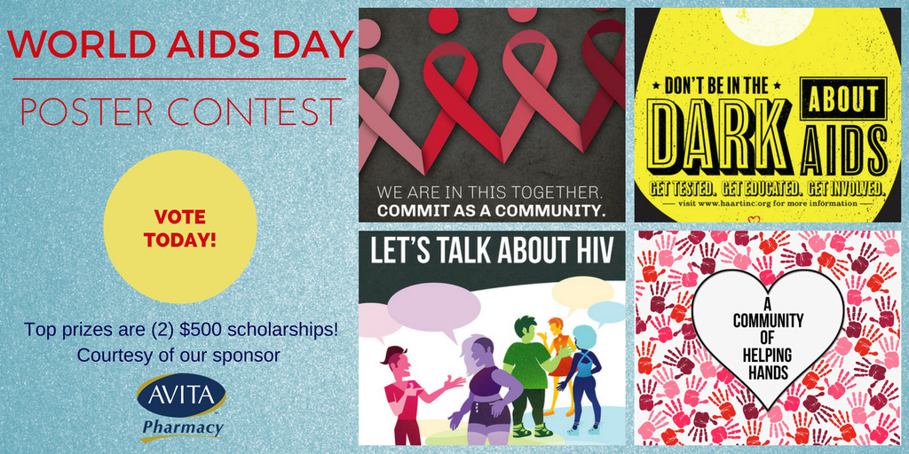 In recognition of <a href="/WorldAIDSDayUS/">World AIDS Day</a>, HAART is hosting its 6th Annual Poster Competition. Cast your vote today, Dec 1 svy.mk/2fSqp1K!