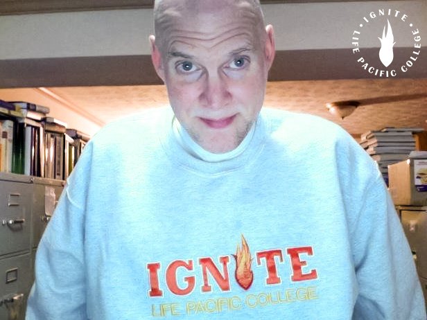 LPUVirginia's tweet photo. Dr. Craig Keener skyped in to lecture in Synoptic Gospels a few weeks ago and is now repping #LPCIgnite! https://t.co/i9ss8fd8ED
