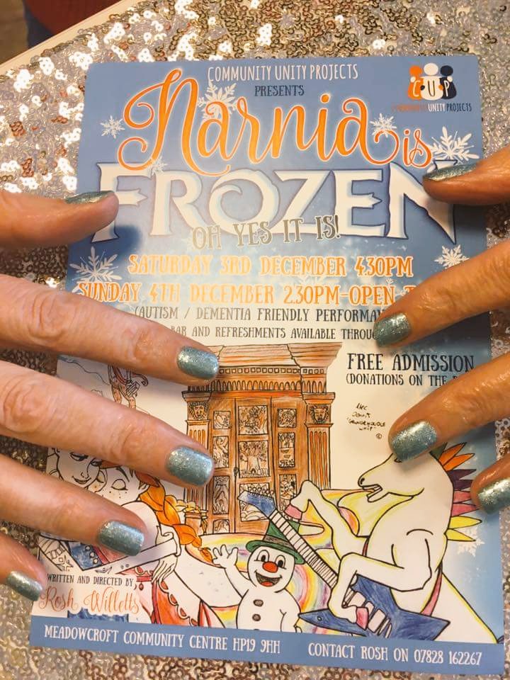 irishrosh1's tweet photo. One day to go until #communityPanto2016 #NarniaisFrozen   so proud of everyone involved @cuprojects https://t.co/pTVTzFIsth