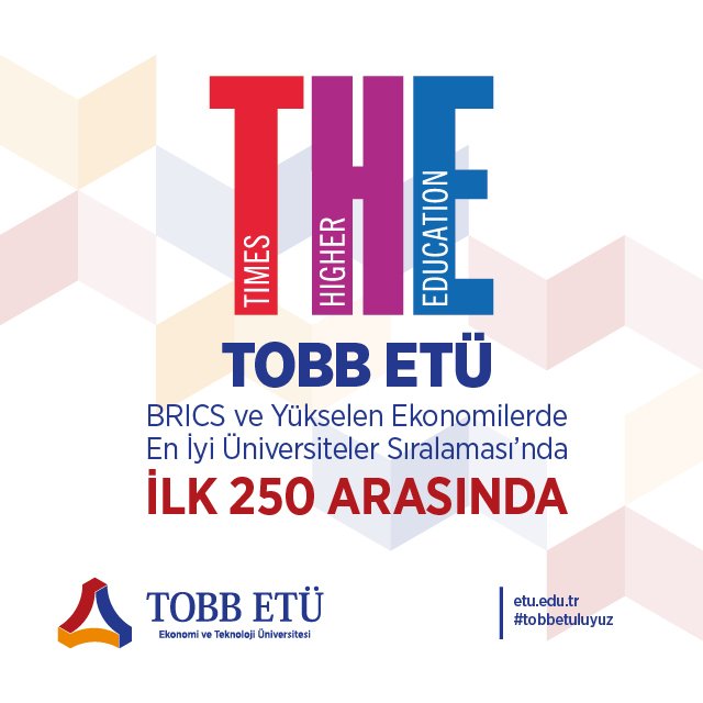 Az Zamanda Çok ve Büyük İşler Başardık
bit.ly/2cR6IZR
#tobbetuluyuz #tobbetü #tobbetu #üniversite
