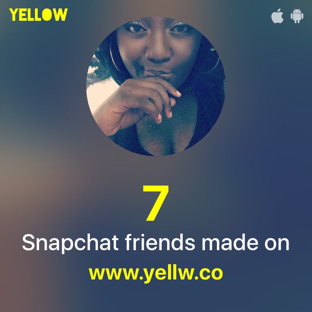 ShiFrito's tweet photo. Thanks @yellwapp 😍😍 I made 7 new friends on Snapchat: https://t.co/6y9O4WsXiv #MakeFriendsOnSnapchat https://t.co/Bxk2nyq7mc