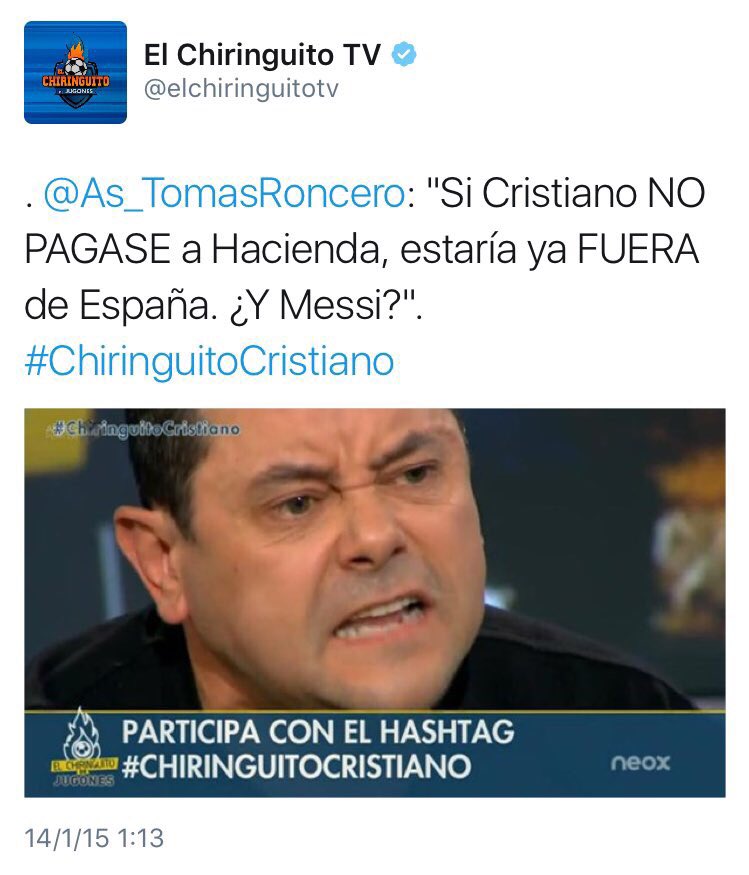 Heisenberg___14's tweet photo. Está haciendo ya las maletas Cristiano Ronaldo? @As_TomasRoncero https://t.co/2MaNIhNScw
