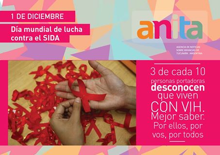 agencia_ANITA's tweet photo. Desde ANITA nos sumamos al Día Mundial de la Lucha Contra el SIDA #elegimossaber #elegisaber #luchacontraelsida #luchacontrasida #VIH #Salud https://t.co/JTRy2uIOWK