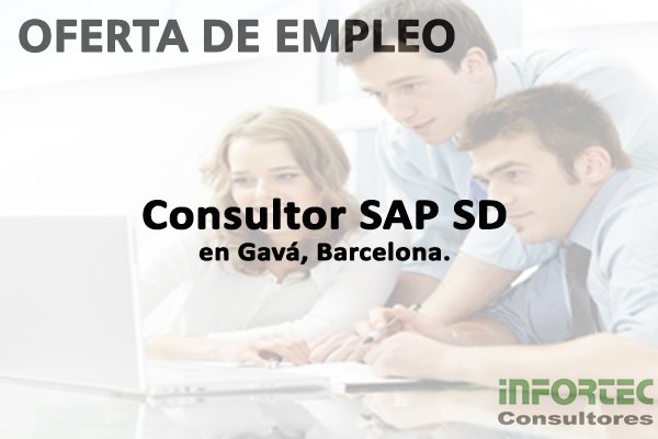 Infortec_rrhh's tweet photo. #Trabajo - #consultor #SAP #SD en #Barcelona. Inscríbete en: https://t.co/id8ACEtSJK #ABAP #LSMW #Querys #BCN #Gavá https://t.co/SerquA2syS