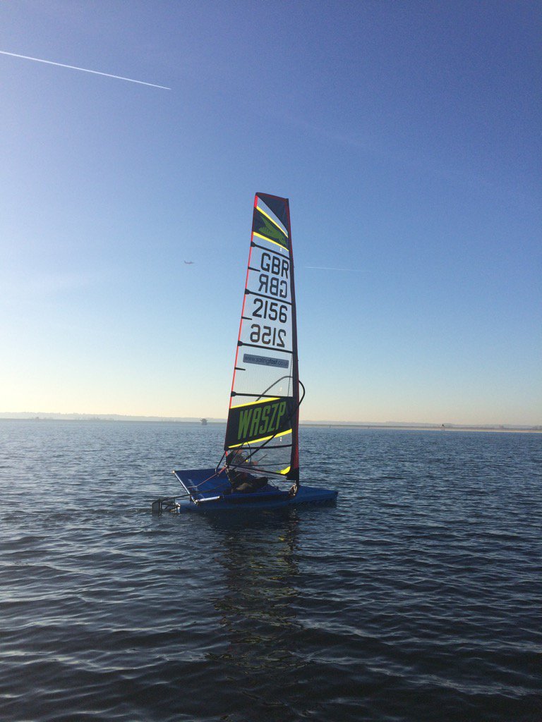 Sailingfastuk's tweet photo. On the water @DatchetWSports with @thewaszp and @minorcasailing #watchthisspace https://t.co/dj2ZpAoeda