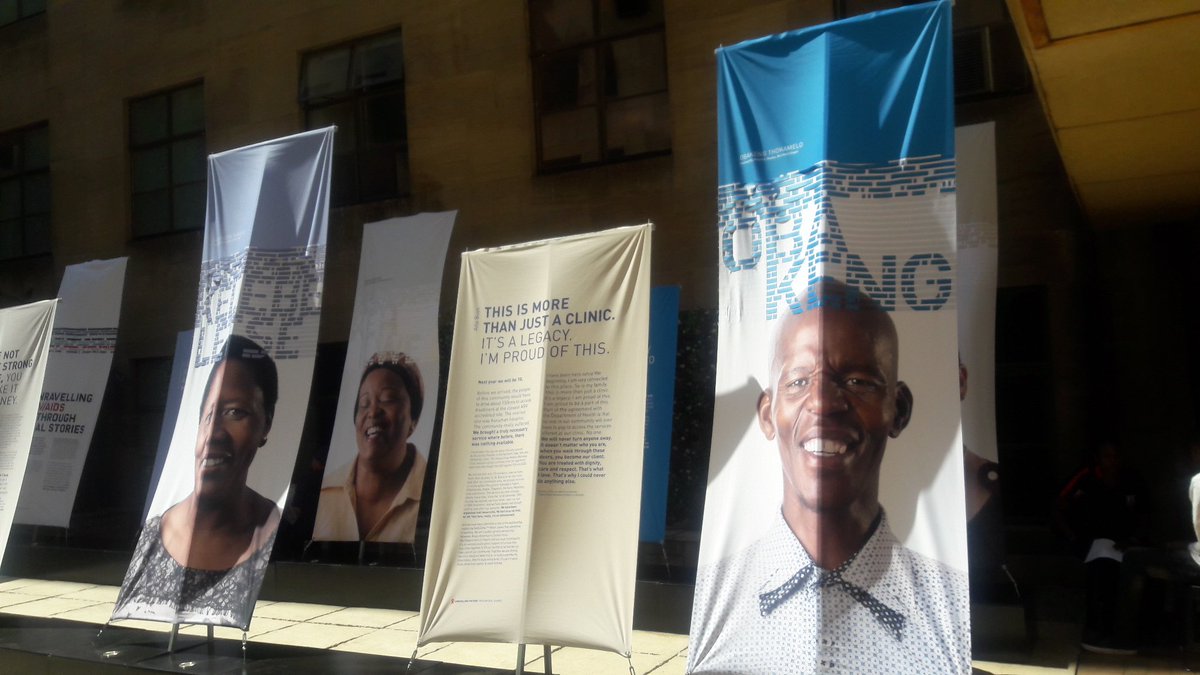 Incredible exhibition of #Unravelling HIV/Aids through real stories with <a href="/AngloAmericanZA/">Anglo American South Africa</a> #WorldAIDSDay #ProTESTHIV