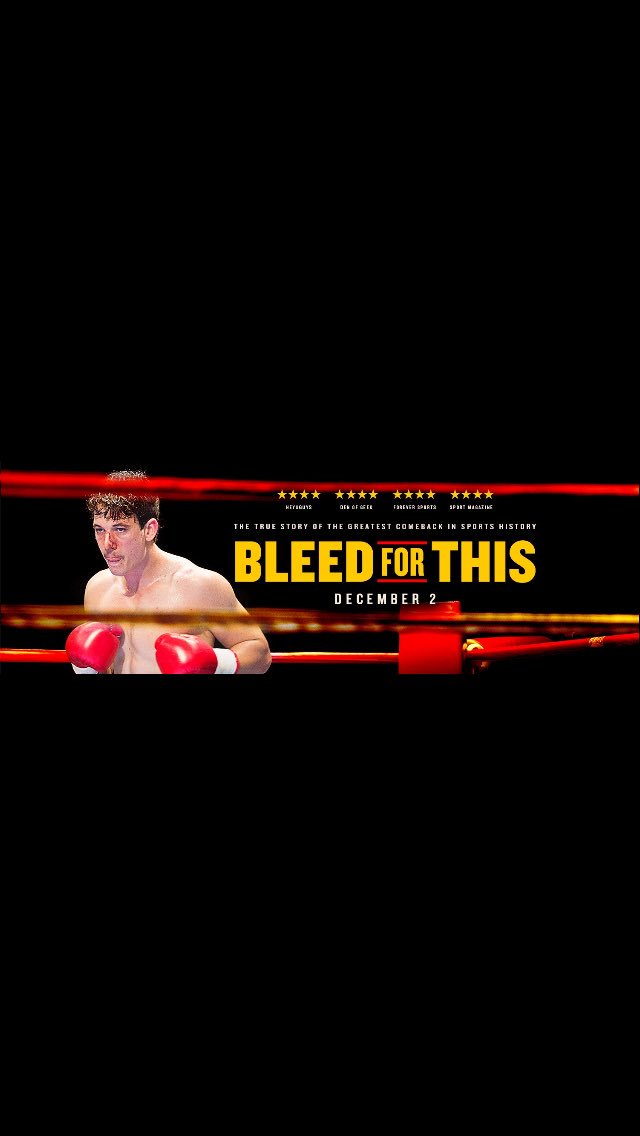 BSCBoxing's tweet photo. Yesterday our boxing academy students attended a private screening in Covent Garden to watch #BleedForThis @IconFilm @bsc_sport @5XPAZ https://t.co/NFkYaBhNq4