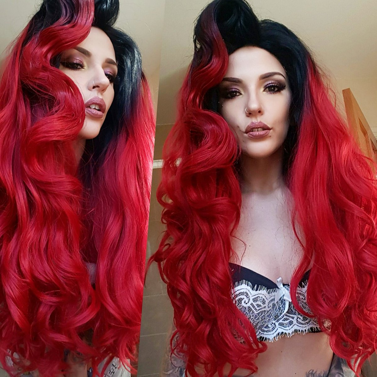 chilli_chapel's tweet photo. Restyled my daddies little monster #wig to bring my #drag dreams to life @RuPaul 
Original wig available now from https://t.co/KjDugDGoq3 https://t.co/etlcXOltEq
