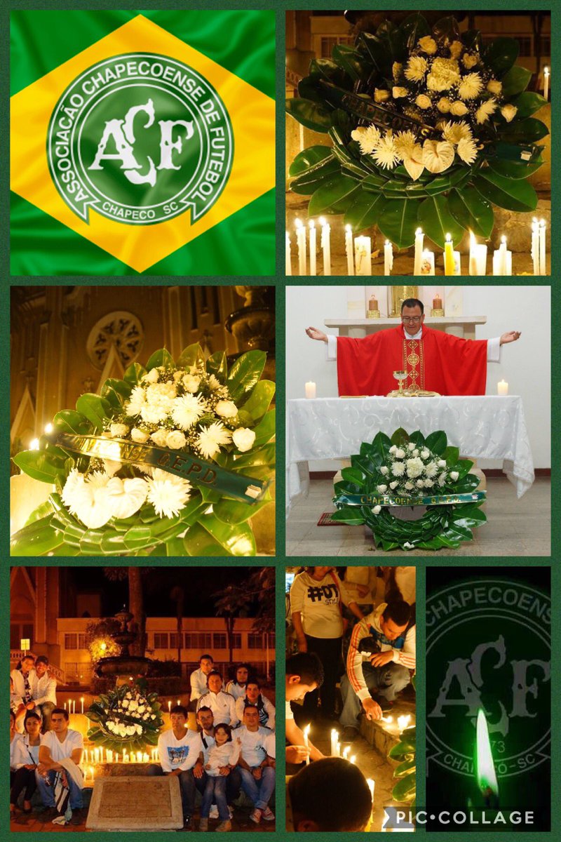 shaynandre's tweet photo. @ChapecoenseReal @FOXSportsMX 
Garagoa verdolaga los honra CAMPEONES, hasta siempre🇳🇬💚#FuerzaChapecoense https://t.co/bCoEveGrVM