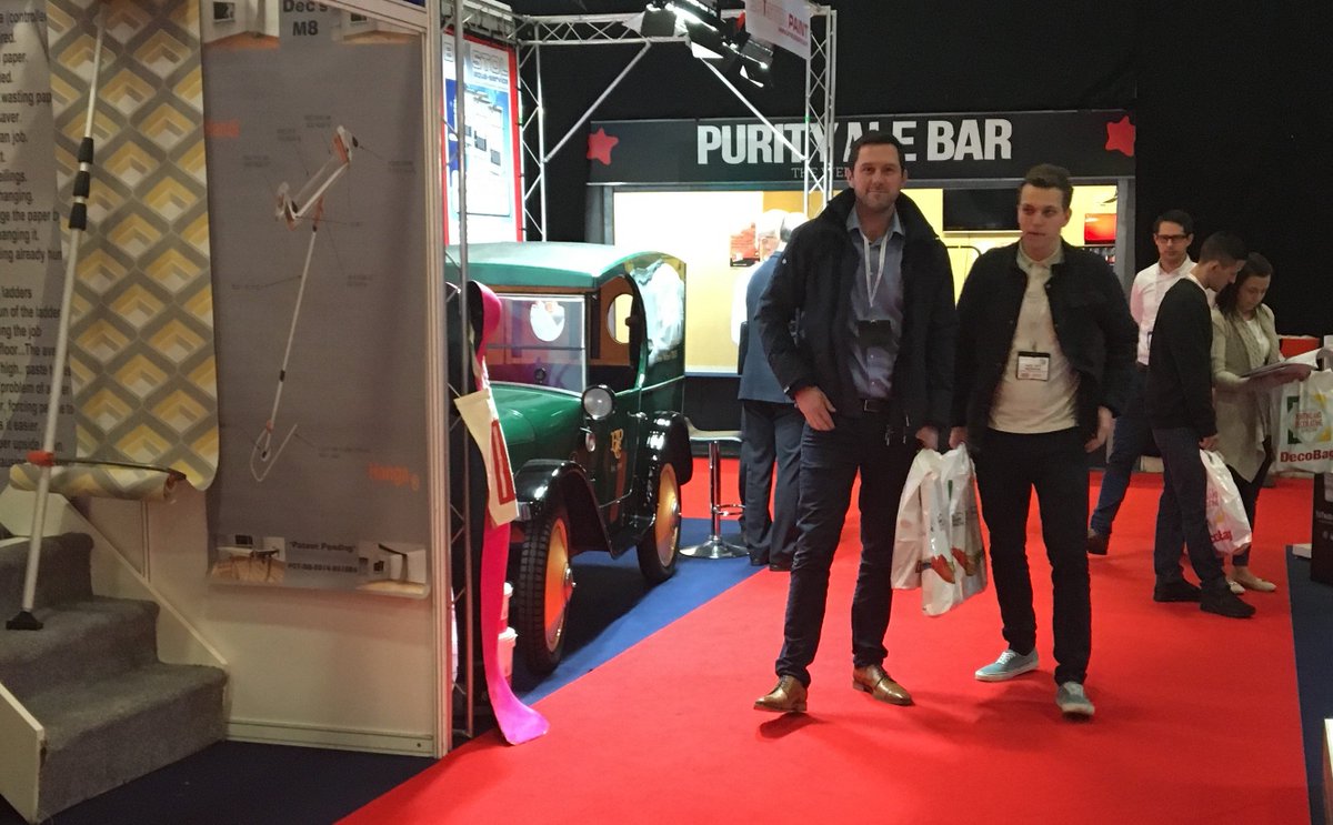 DistinctCommDec's tweet photo. We had a great day visiting  #PDShow2016 yesterday @PDShow1 #painting #decorating https://t.co/fDHdaPL4Pe