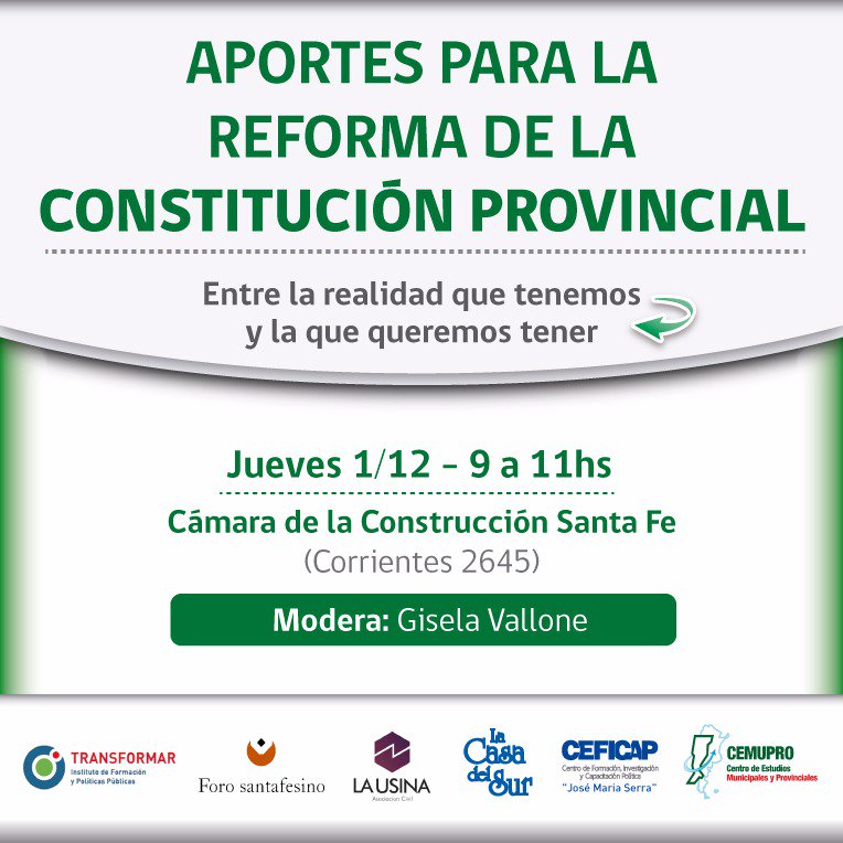 lausinasf's tweet photo. #ahora fuimos convocados como Asoc. Civil a realizar nuestro aporte a la #reformadelaconstitucionprovincial. Expone el Dr. @DaniloArmando10. https://t.co/yk7DkFEu0K