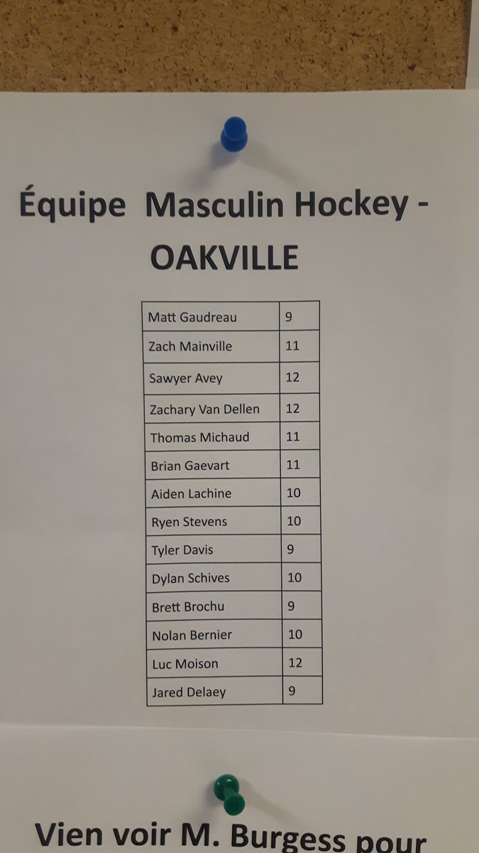 ESPCPATSHOCKEY's tweet image. Félicitations au garçons qui ont fait l&apos;équipe Oakville! N&apos;oubliez pas vos formulaires et 60$ pour le 7 Déc, si non=✂ #PatsHockey