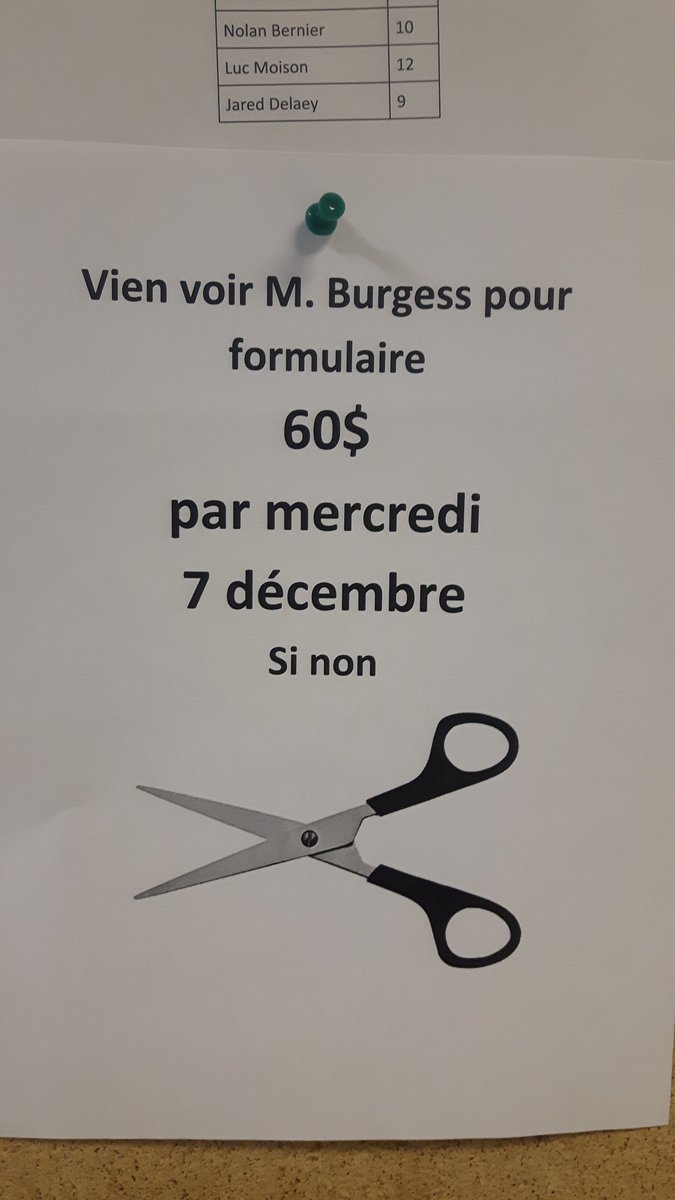 ESPCPATSHOCKEY's tweet image. Félicitations au garçons qui ont fait l&apos;équipe Oakville! N&apos;oubliez pas vos formulaires et 60$ pour le 7 Déc, si non=✂ #PatsHockey