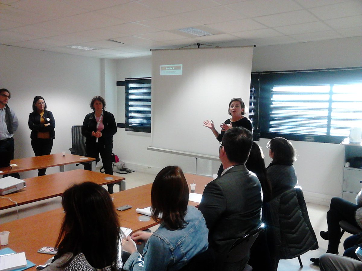 Ce matin, rencontre et échanges entre des demandeurs d’emploi, la Start Up @EDOT+ et des conseillers dédiés à #entreprise