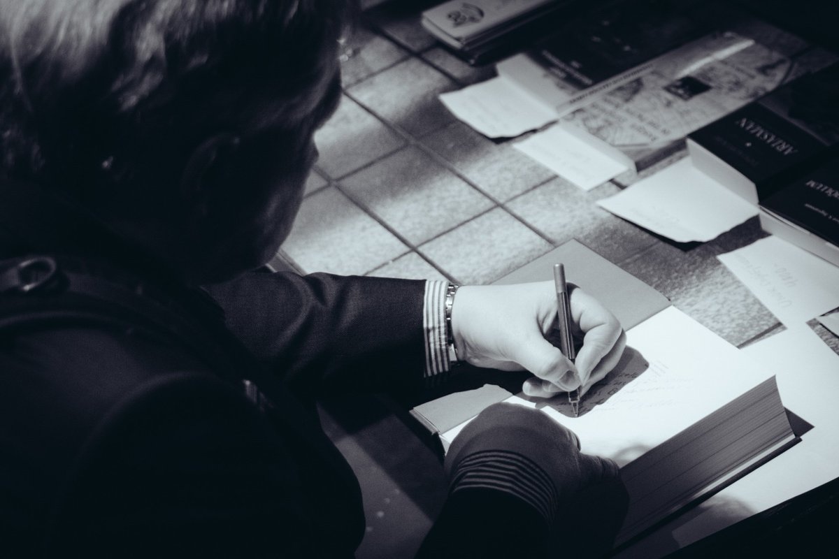 Viðar í pallborðsumræðum á sýningu Baskavíganna á dögunum. Líflegar umræður sköpuðust um myndina, vígin og sýn Jóns lærða á þau. #jónlærði