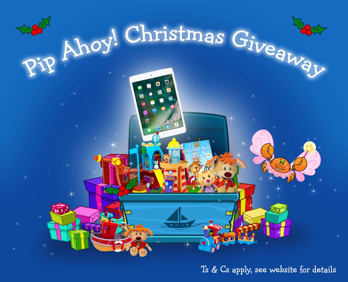 RT+F for your chance to #win our #PipAhoyUK #Christmas #Giveaway! T's &amp; C's apply see website for more details ow.ly/eOHJ306HQFd