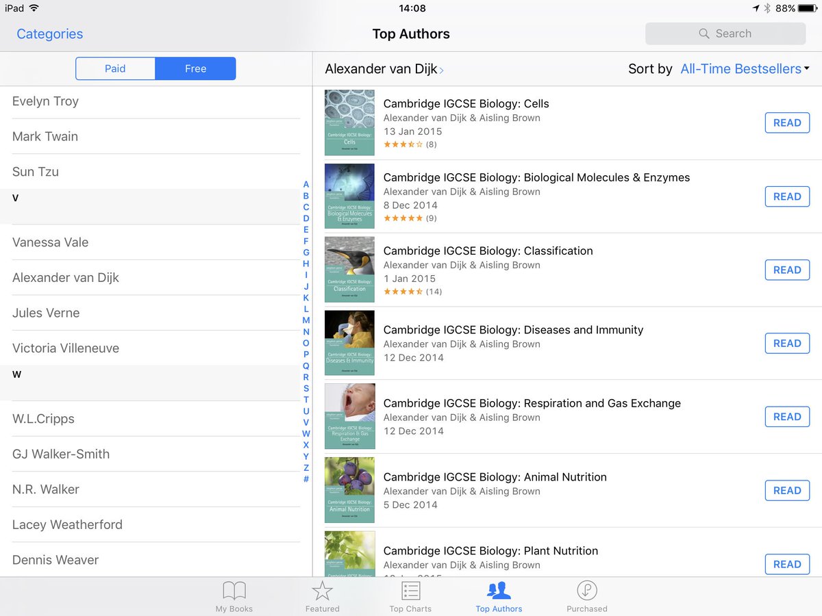 mravandijk's tweet photo. Just noticed that I am in the top authors section of the iBookstore near Jules Verne, Sun Tzu and Mark Twain.   (And some bodice rippers..) https://t.co/q65VLbOhQo
