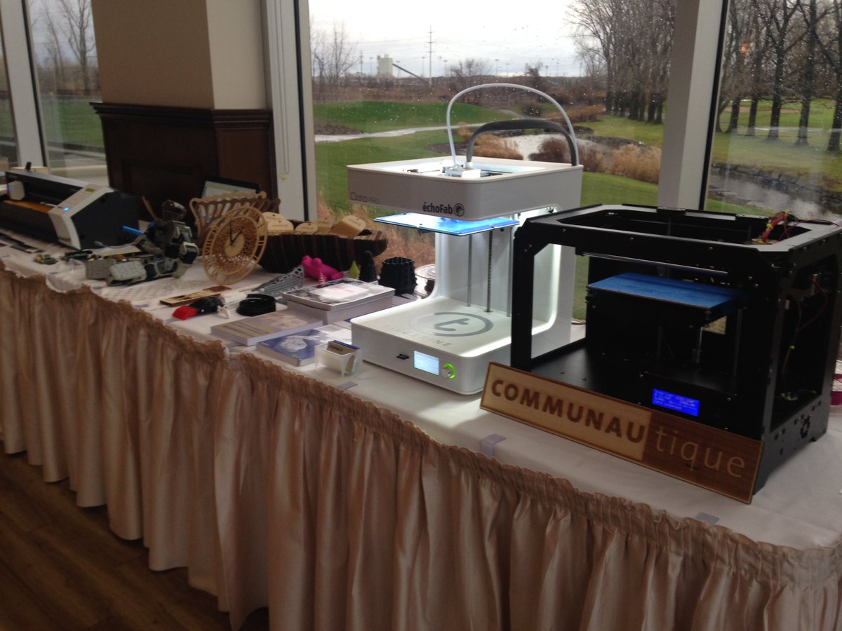 Au Réseau des bibliothèques de la Montérégie! Au menu : Fab Lab mobile et prototypage ludique! @communautique @qcechofab <a href="/RBMonteregie/">RéseauBIBLIOMontérég</a>