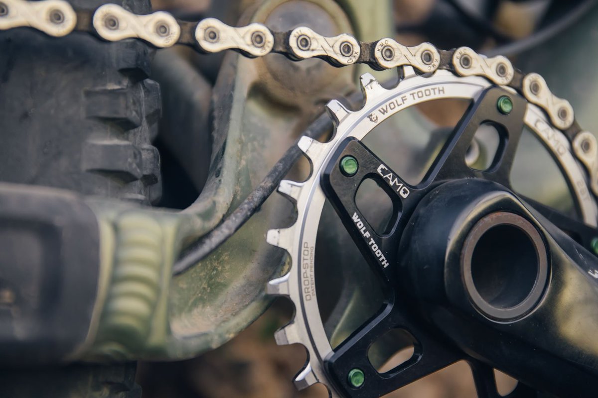 bikepackingcom's tweet photo. .@Wolf_Tooth_Comp CAMO promises cheaper chainrings, less weight, easy gear swap, &amp; perfect chainline. How'd it fare?
https://t.co/ctPJPwQMOv https://t.co/mI1kSx640b