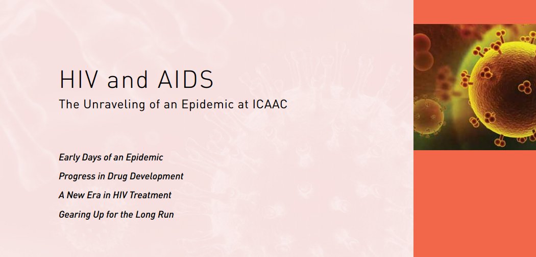ASMicrobiology's tweet photo. The 50th #ICAAC explored the role the meeting played in
unraveling the #HIVAIDS epidemic. Read about it here: https://t.co/dAawrdULwd  #TBT https://t.co/2Gxh9q8LZW