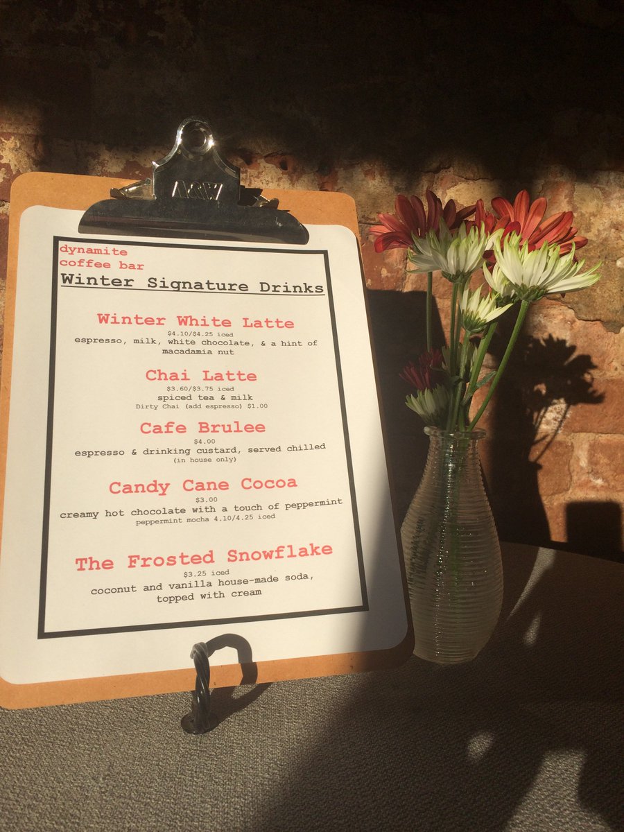 redbannercoffee's tweet photo. WINTER SIGNATURE DRINK MENU starts today! https://t.co/oF5YOkSLjn