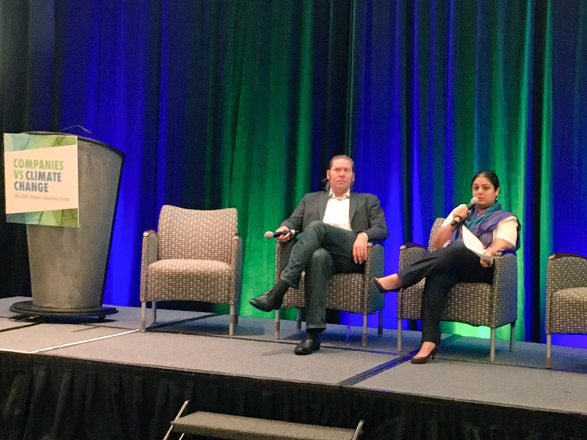 DestinationBtr's tweet image. Re: #climatechange 'Starting to see more C-suite attention' @AmanSinghCSR. 'Guess less than 10% of #Fortune500 #CEOs are serious' @nickaster