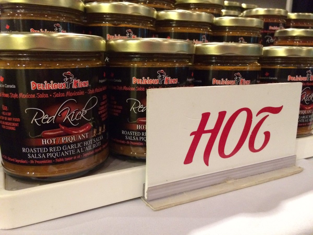TheWpgChamber's tweet photo. Hot holiday gift. Literally. @DeliciousKicks is at #SmallBiz https://t.co/leqxRVQOO5