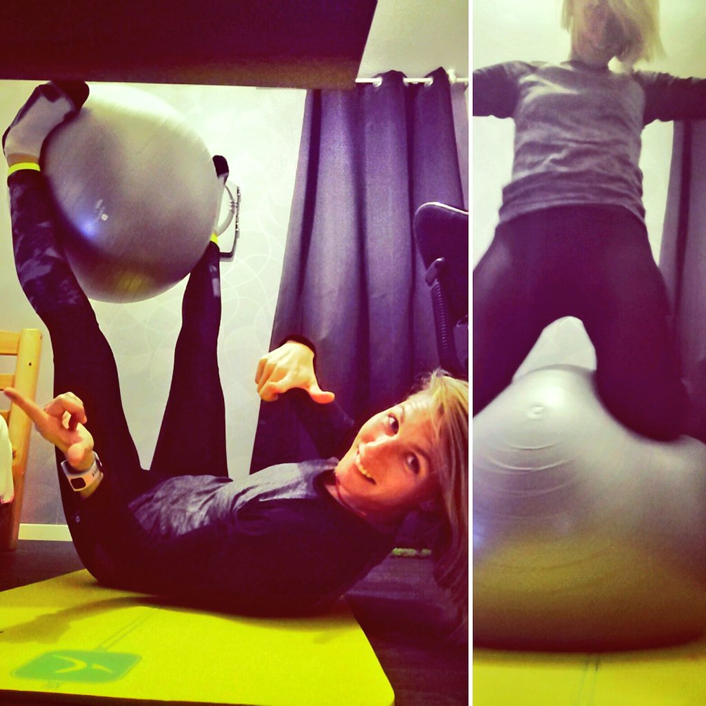 CoachPaillard's tweet photo. #renfo #swissball #coach #wtrainer #jadorelesport #mamanrunneuse # https://t.co/1Jd1SSjB0a